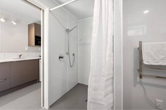 Accessible Twin Studio shower